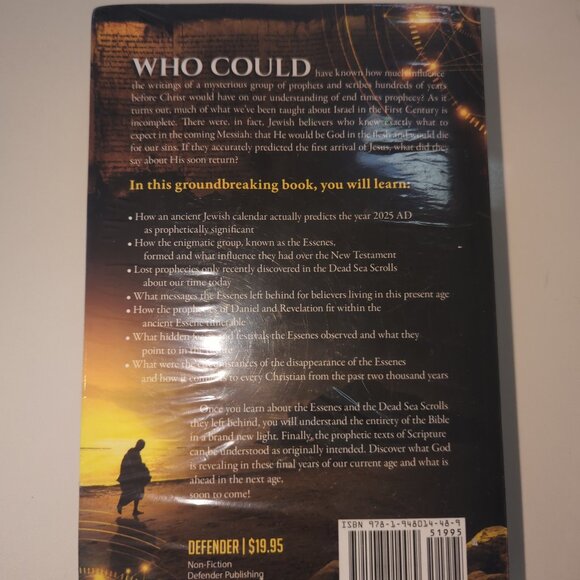 josh Peck the lost proohescies of Qumran NEW Sealed book - Picture 2 of 2